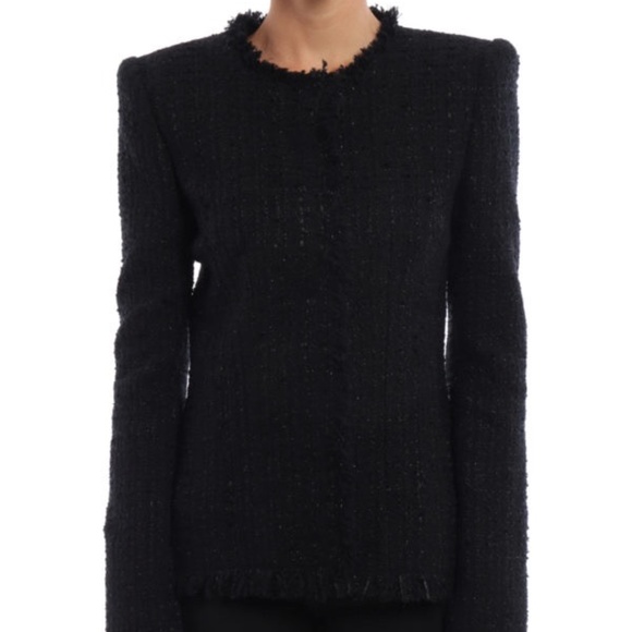 Alexander McQueen Tweed Slim Fit Blazer FR42 - Picture 3 of 6